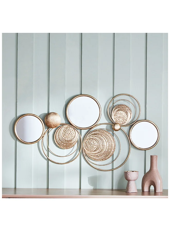 هوم بوكس ريزا ديكور حائط معدني ٨٩.٥ × ٤٩ × ٤ سم