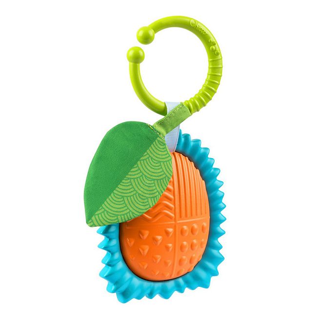 Chicco Hedgehog Rattle for Babies 3-24 Months, Multicolor with Hook, Non-Toxic, Textured, Durable - 11x17x3 cm - Image 3