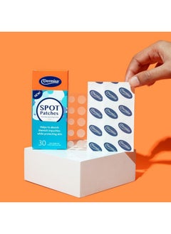 DERMISA Hydrocolloid Spot Patches For Pimples And Breakouts | Fast-Acting Acne Treatment | Invisible & Breathable | Fragrance Free, Paraben Free, Dye Free - 1 Pack (30 Count)  - Image 3