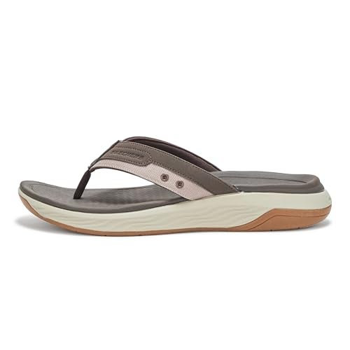 SKECHERS صندل سكيشرز للرجال سيلفا-فالكو، بني، 9 - Image 2