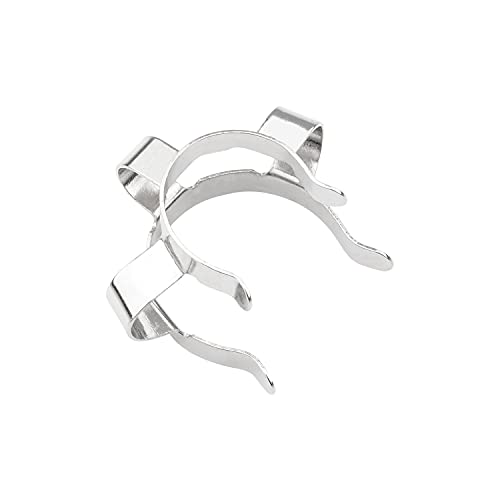 stonylab Metal Joint Clips, 5 pcs 14 mm Lab Keck Clamp #14 Keck Clips for 14/20 Glass Ground Joint Lab Accessory - Image 2