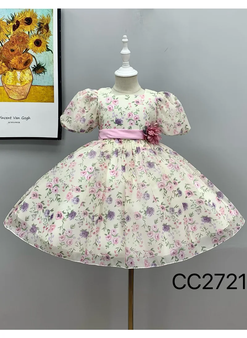 D'Daniela Lola Classic Floral Party Dress