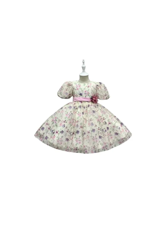 D'Daniela Lola Classic Floral Party Dress