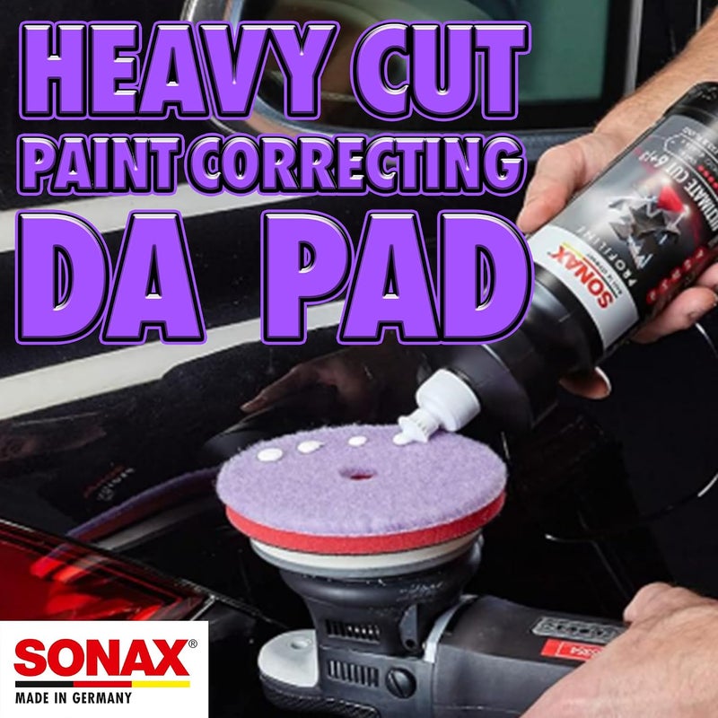 Sonax Hybrid Polishing Wool Pad for Dual Action (5 inch - 143mm) - Image 3