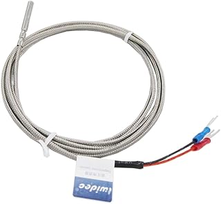Twidec /2M Stainless Steel K-Type Sensor Probes Metal HeadProbe for Thermocouple Sensor & Meter Temperature - Image 1
