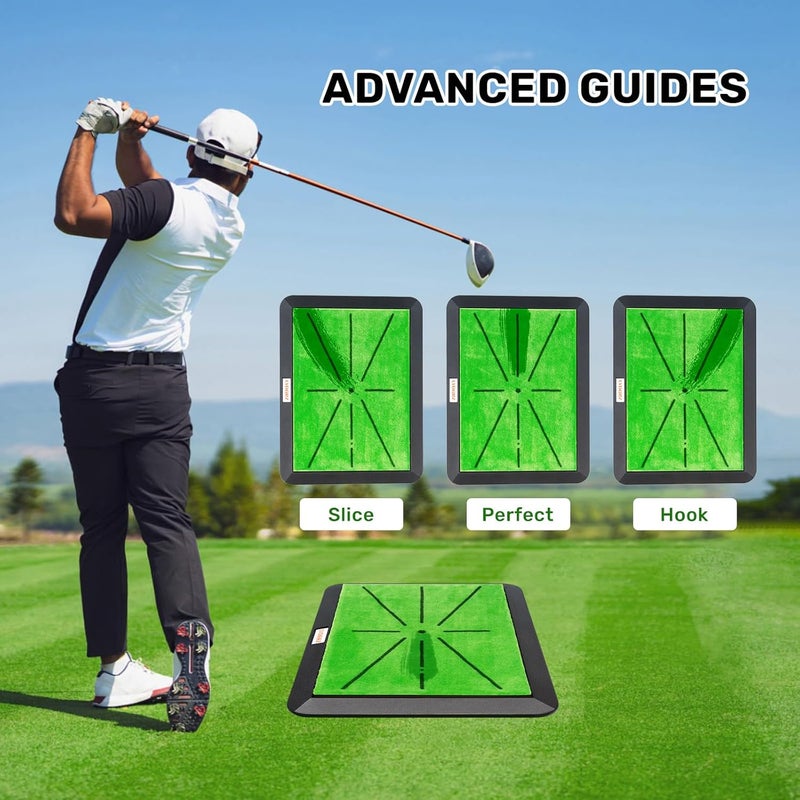 LYDARZ Golf Hitting Mats Training Equipment with Instant Swing Path Feedback - Image 4
