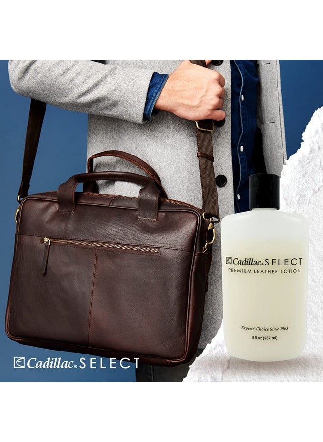 Cadillac - Cadillac Select Leather Lotion Cleaner and Conditioner- For Handbags, Sofas, Jackets, Furniture, Purses, and More - Image 1
