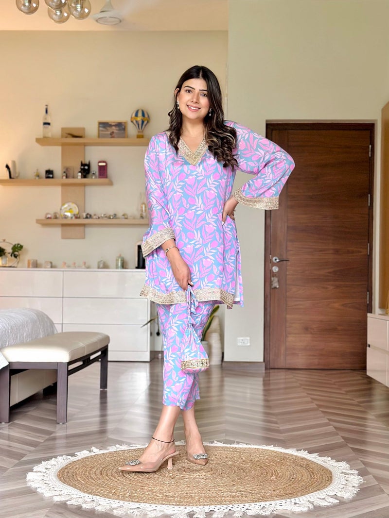 YASHIKA طقم كورتا كورتا سيت سيتس سروال بدلة أناركالي فستان دوباتا امرأة نساء كلوسيا موكوش آني مصمم أمايرا ريتراس بالازو ملابس عرقية مطبوعة احتفالية قطن قصيرة إطعام فتيات فستان ثقيل فارسي سروال - Image 3