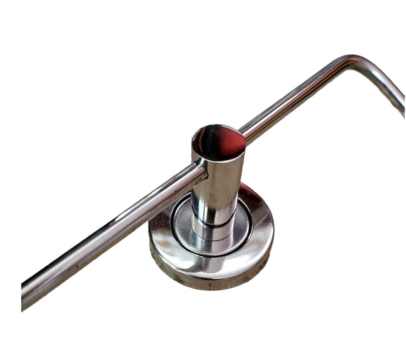 Proniks Stainless Steel Towel Rack for BathroomNapkin HolderNapkin Hanger Oval Ring Thickness 8mm 9mm - Image 2