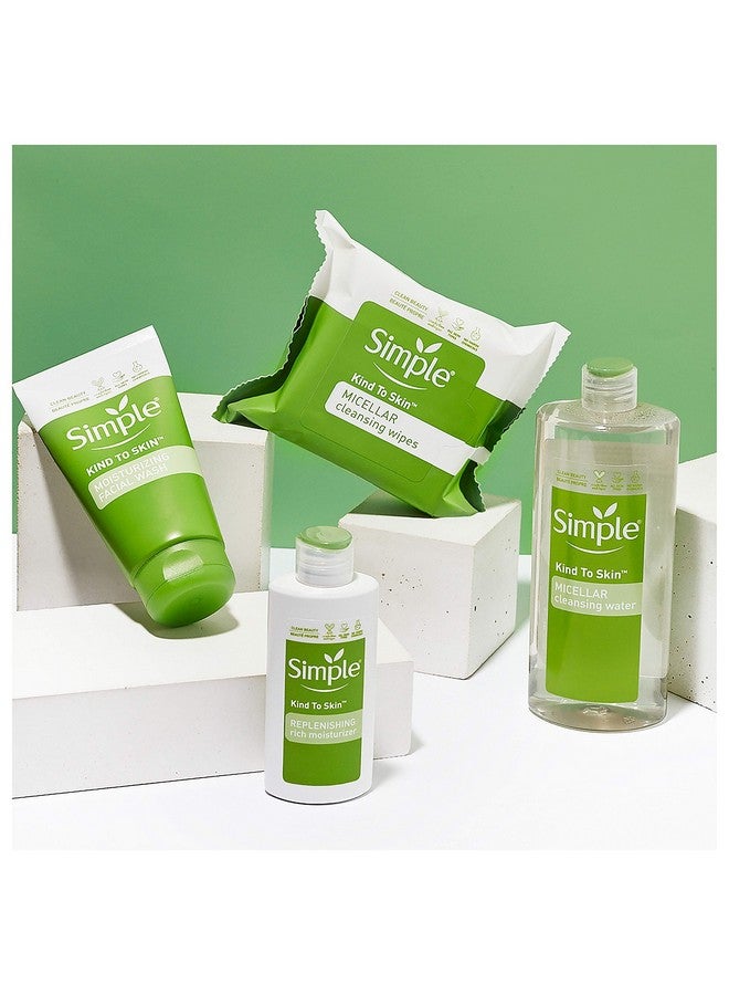 سمبل ماء ميسيلار منظف بسيط 13.5 أونصة سائلة (عبوة من قطعتين) - Image 4