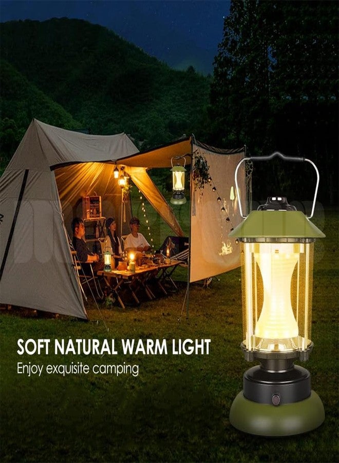 Marrone LED Lantern Rechargeable Camping Lantern,High Lumens 3 Modes Cool/Warm Adjustable Brightness Camping Lights for Outdoor Lighting/Work - Image 2