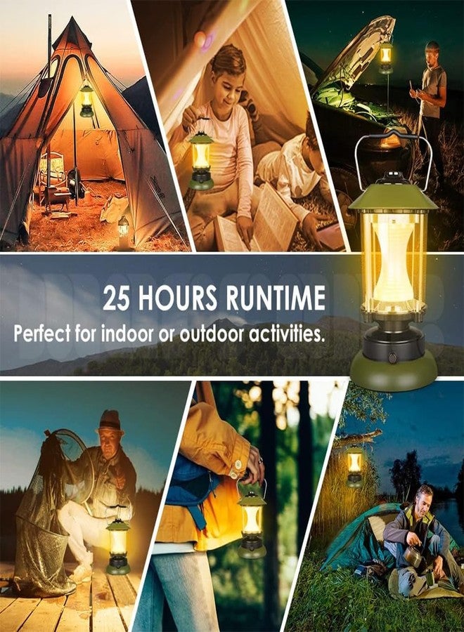 Marrone LED Lantern Rechargeable Camping Lantern,High Lumens 3 Modes Cool/Warm Adjustable Brightness Camping Lights for Outdoor Lighting/Work - Image 5