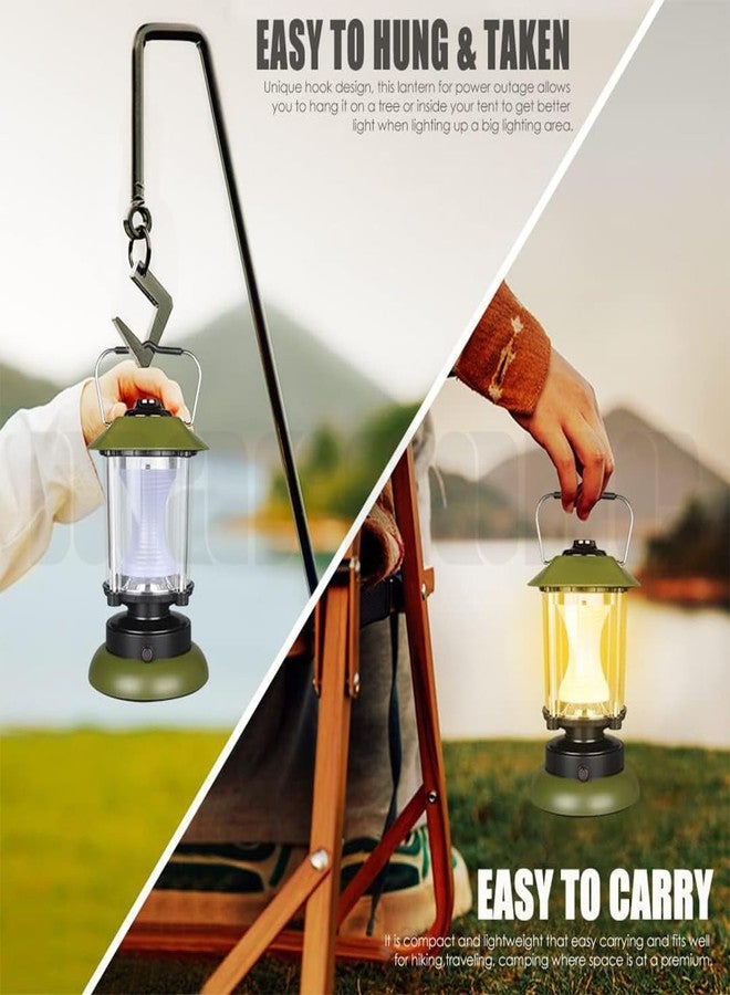 Marrone LED Lantern Rechargeable Camping Lantern,High Lumens 3 Modes Cool/Warm Adjustable Brightness Camping Lights for Outdoor Lighting/Work - Image 3