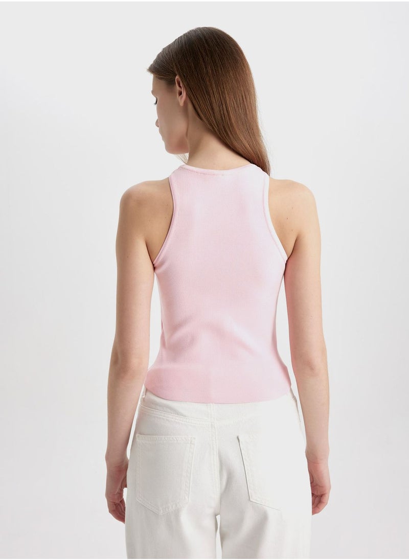 DeFacto - Slim Fit Halter Collar Undershirt - Image 1