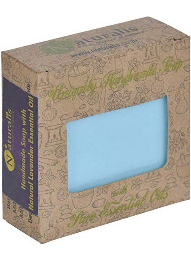 Naturalis Handmade Soap With Natural Lavender Essential Oil For Acne & Wrinkles 110Gms (Pack Of 4)  - Image 3