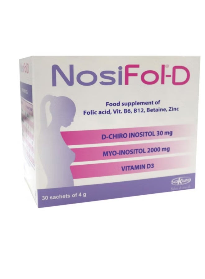 NOSIFOL D Sachets 4 gm 30s