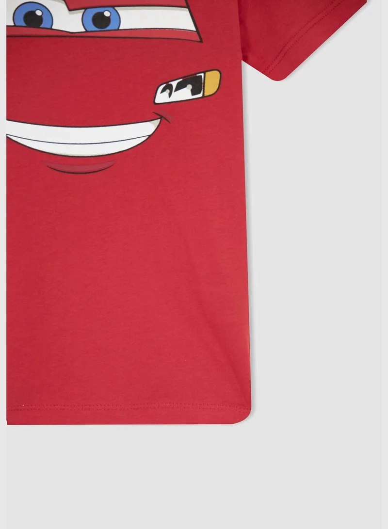 ديفاكتو Short Sleeve Cars Printed Pyjama Set