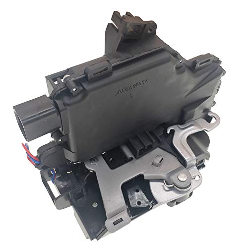 YCT Door Lock Latch Actuator 3B4839015A Rear Left Hand Driver Side Compatible with Volkswagen VW Beetle Golf GTI Passat Rabbit (6 PIN) - Image 1