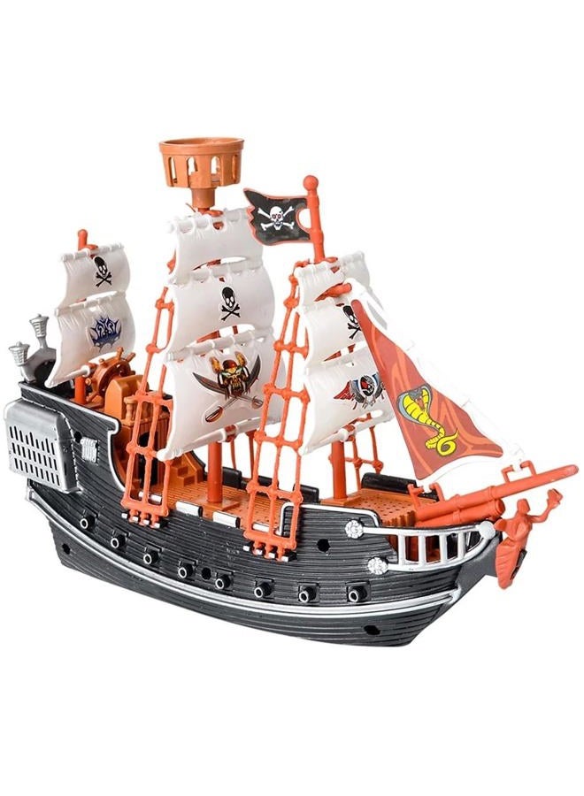 Rhode Island Novelty قارب قراصنة 10 بوصة، واحد لكل طلب - Image 1