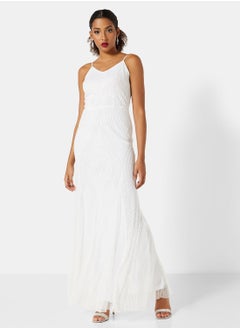 Mae Embroidered Maxi Dress