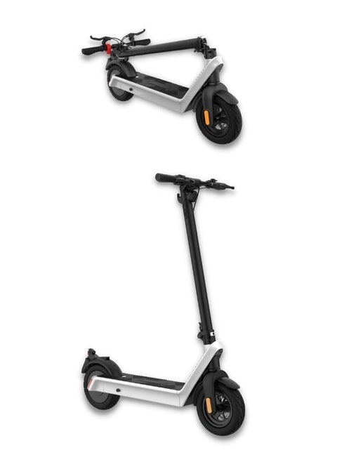 X9 Plus 500W High Speed E-Scooter for Adults Foldable Portable Up to 45-60Kilo/H Speed, 10’’ Off-Road Tires, 35-65KM Range, 36V/15.6AH Battery, LCD Display, LED Headlamp, Dual Disc Brakes, and Aluminum Alloy Frame Commuter Electric Scooter. Ideal for Urban Mobility, Last-Mile Commuting Skateboard, and Off-Road Adventures. Features Hydraulic Brakes ebike, Bluetooth Connectivity, Mobile App Integration, Shock-Absorbing Tires, and a 120KG Weight Capacity. Fast-Charging, Lightweight, and Ergonomic Design for a Smooth, Safe Ride，White