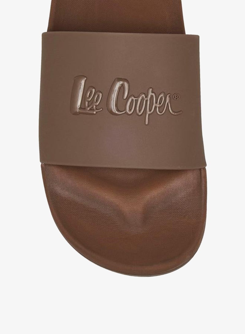 Lee Cooper Men Logo Embossed Slides - Image 2