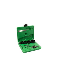 جرينلي تيكسترون Greenlee 9-Piece Plumber's Hole Saw Set with 3/4" - 2-1/4" Saws(889)  - Image 1