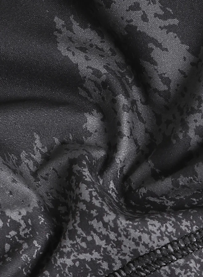 كالت ليجنز نسائي أسود مطبوع للارتداء طوال اليوم