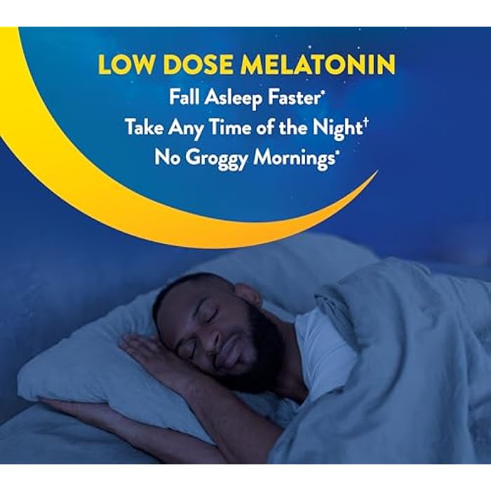 MidNite Back to Sleep Low Dose, 1.5 mg Melatonin Sleep Aid, Non-Habit Forming, Herbal Dietary Supplement for Adults, Drug-Free, Gluten-Free, Lactose-Free, Vegetarian, Vegan, 30 Quick Melt Tablets - Image 3