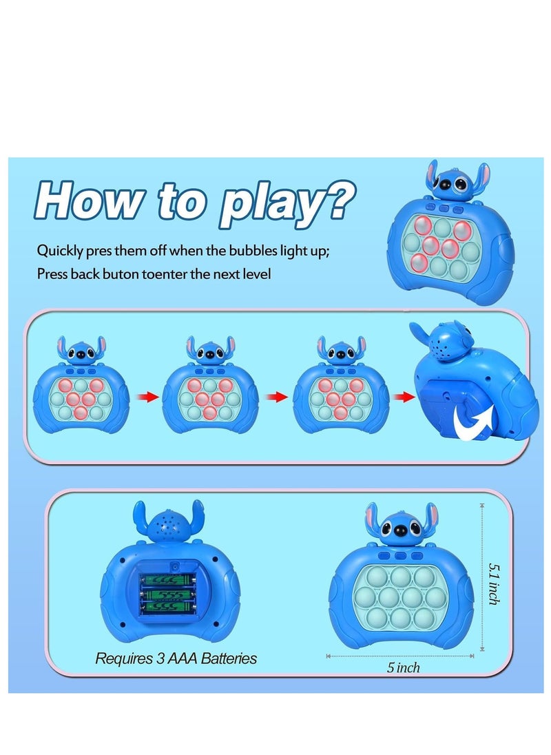 Pop It Electronic Toy, Miroir Fast Push Bubble Game Controller, Fidget Push Toy for Kids, Suitable for Stress Relief for Kids and Adults (Set of 1)