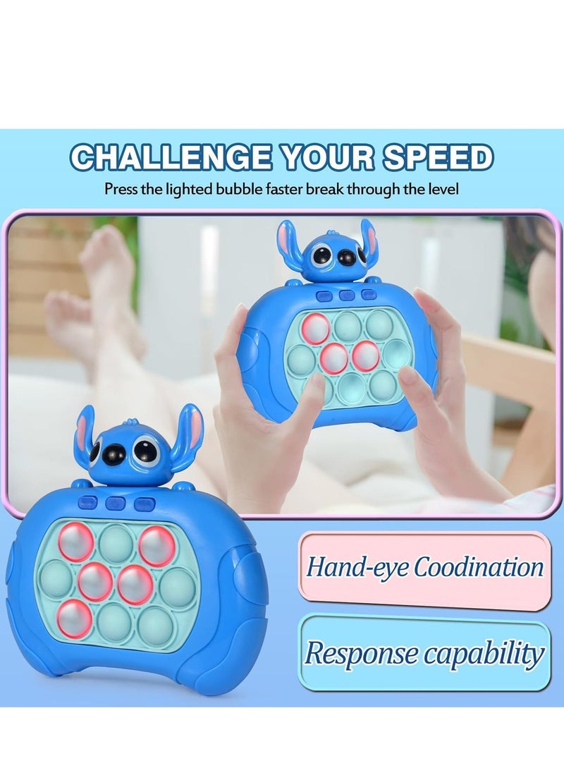 Pop It Electronic Toy, Miroir Fast Push Bubble Game Controller, Fidget Push Toy for Kids, Suitable for Stress Relief for Kids and Adults (Set of 1)