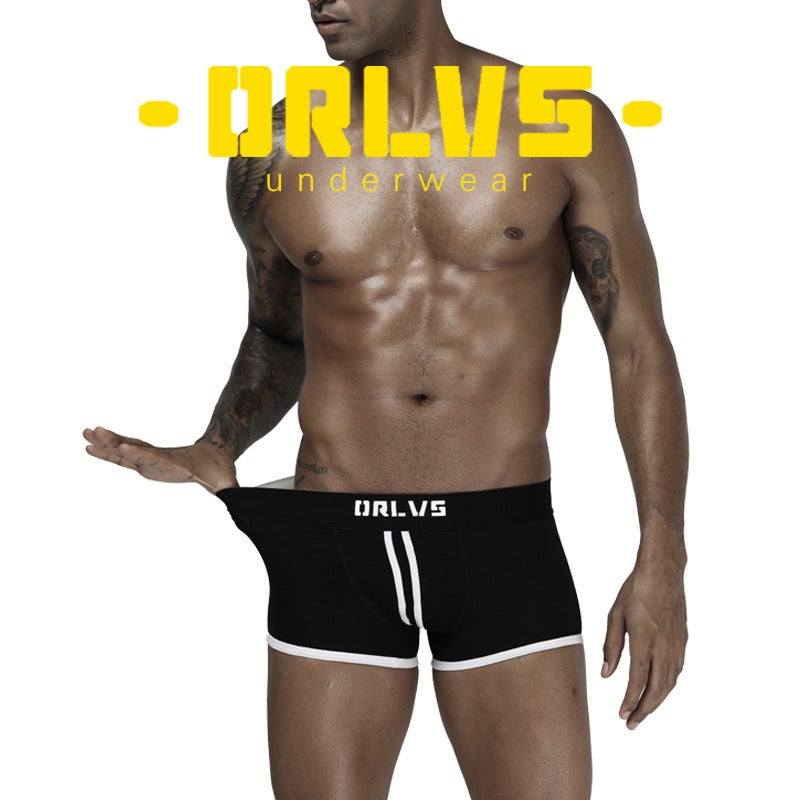ORLVS Men's Cotton U-Shaped Pouch Boxer Briefs - Breathable &  Comfortable - Image 3