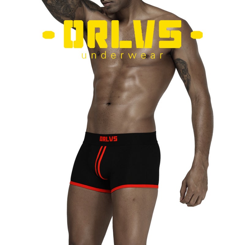 ORLVS Men's Cotton U-Shaped Pouch Boxer Briefs - Breathable &  Comfortable - Image 4