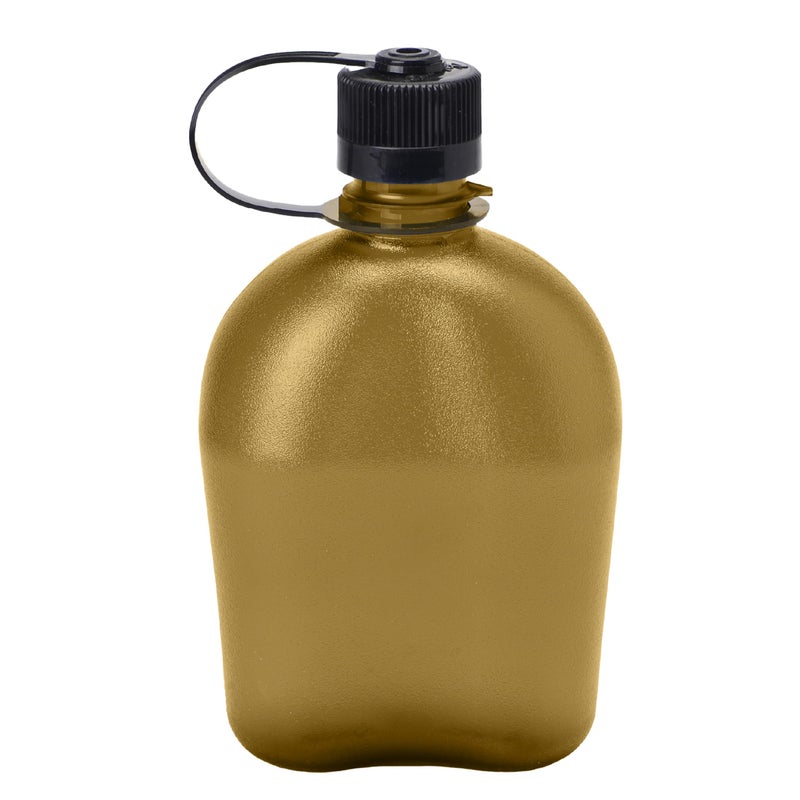Nalgene Nalgene Sustain Tritan BPA-Free Oasis Water Bottle Made with Material Derived from 50% Plastic Waste (Using ISCC Certified Mass Balance)  32 OZ  Coyote - Image 1