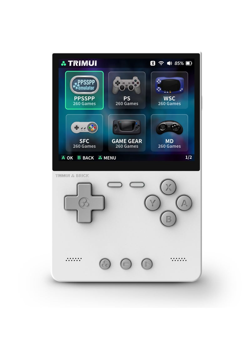 Trimui Brick Handheld Game Linux Console T3040 Portable Open-Source Allwinner A133P PowerVR GE8300 3.2 inches IPS Full-fit Screen Built-in Mono Microphone 3000mAh - Image 1