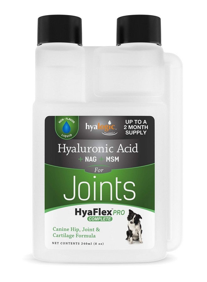 Hyalogic HyaFlex Pro-Complete Dog Joint Supplement, Canine Joint Support - Hyaluronic Acid Joint Supplement for Dogs -w/Glucosamine MSM Supplement 30-60 Day Supply, Cartilage & Coat Supplement - Image 1