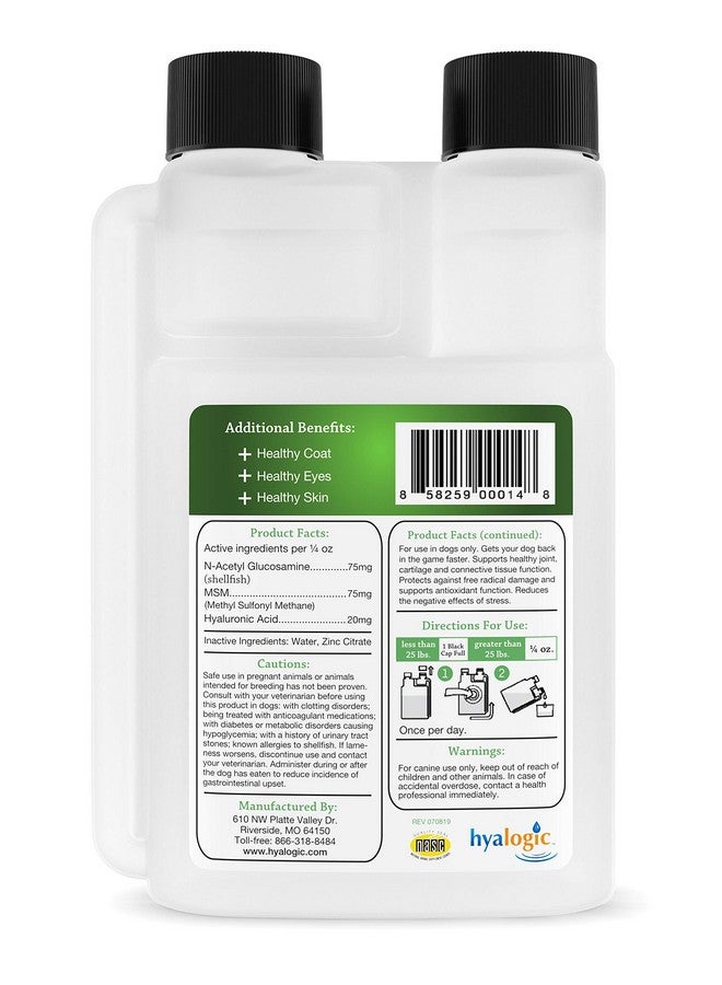 Hyalogic HyaFlex Pro-Complete Dog Joint Supplement, Canine Joint Support - Hyaluronic Acid Joint Supplement for Dogs -w/Glucosamine MSM Supplement 30-60 Day Supply, Cartilage & Coat Supplement - Image 2