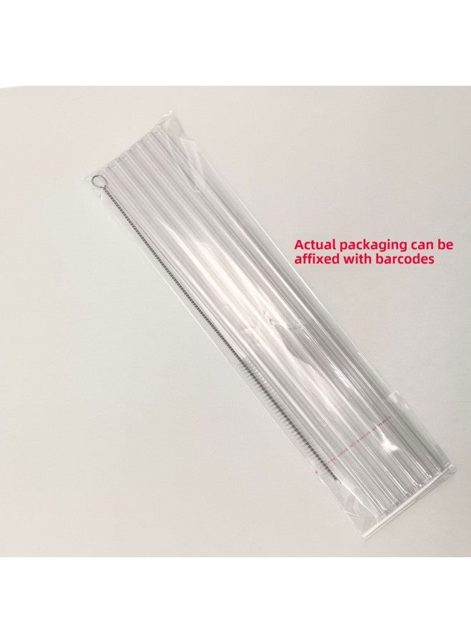 Cross-border Hot Stanley Straw Suit 40oz Tritan Straw Brush Suit Stanley Straw Replacement-Color:Transparent-Specifications:3 Tubes, 1 Brush Package (straw 30.5cm, Brush 27cm)  - Image 3