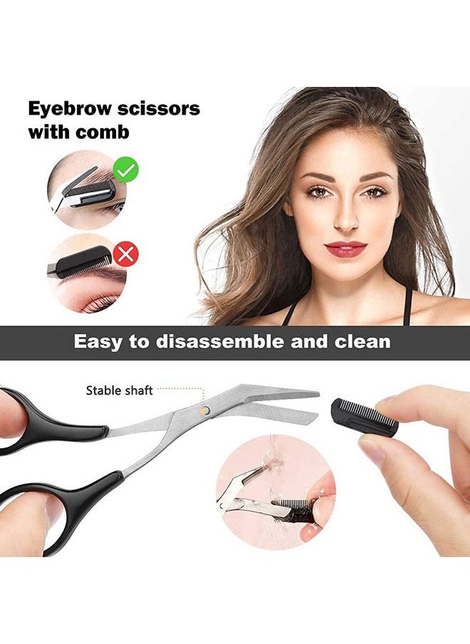 XiuWoo - 8 in 1 Professional Eyebrow Grooming Kit Eyebrow Trimming Tool Set - Image 1