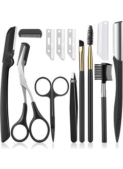 8 in 1 Professional Eyebrow Grooming Kit Eyebrow Trimming Tool Set