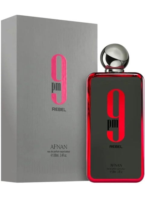 Afnan 9 PM Rebel Unisex Eau De Parfum, 100ml