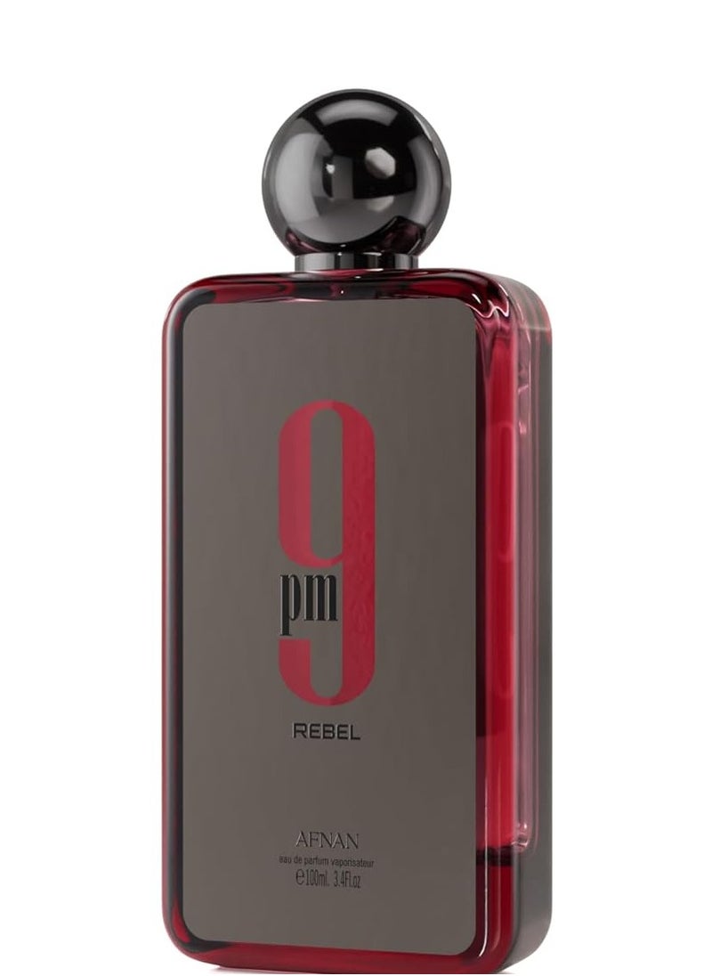 Afnan 9 PM Rebel Unisex Eau De Parfum, 100ml
