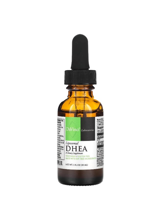 DaVinci Laboratories DaVinci Laboratories, Liposomal DHEA, 1 fl oz (30 ml)  - Image 1