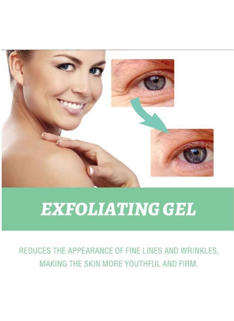Generic Purifying Exfoliating Gel, 100g Facial Gentle Exfoliating Scrub, Natural Acne Body Exfoliating Gel Scrub, Improve Skin Tone and Texture, Hypoallergenic Formula, Fit for All Skin Types  - Image 5
