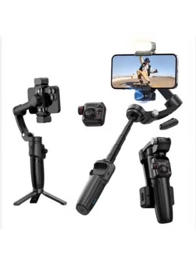 TOKQI M06 AI 3-Axis Smartphone Gimbal Stabilizer with AI Face Tracking and Selfie Stick Extension, Handheld Phone Video Stabilizer for Vlogging, Photography, Live Streaming and Content Creation - Image 1