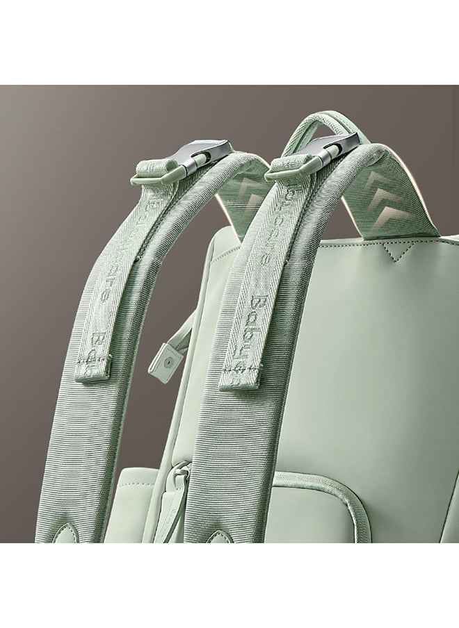 Babycare - Babycare - Diaper Bag, Large, Light Green, Compact Design, Built-in Changing Pad, Waterproof Pocket, Hooks for Essentials, BPA-Free, Non-Toxic, Lightweight, Durable Material, Easy to Clean, Multiple Compartments, Travel-Friendly, Stylish and Functional, Ideal for Daily Baby Care - Image 1