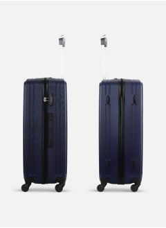 PARAJOHN Alpha ABS Hardside Spinner Check In Large Luggage Trolley 28 Inch Navy  - Image 3