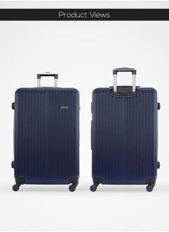 PARAJOHN Alpha ABS Hardside Spinner Check In Large Luggage Trolley 28 Inch Navy  - Image 2