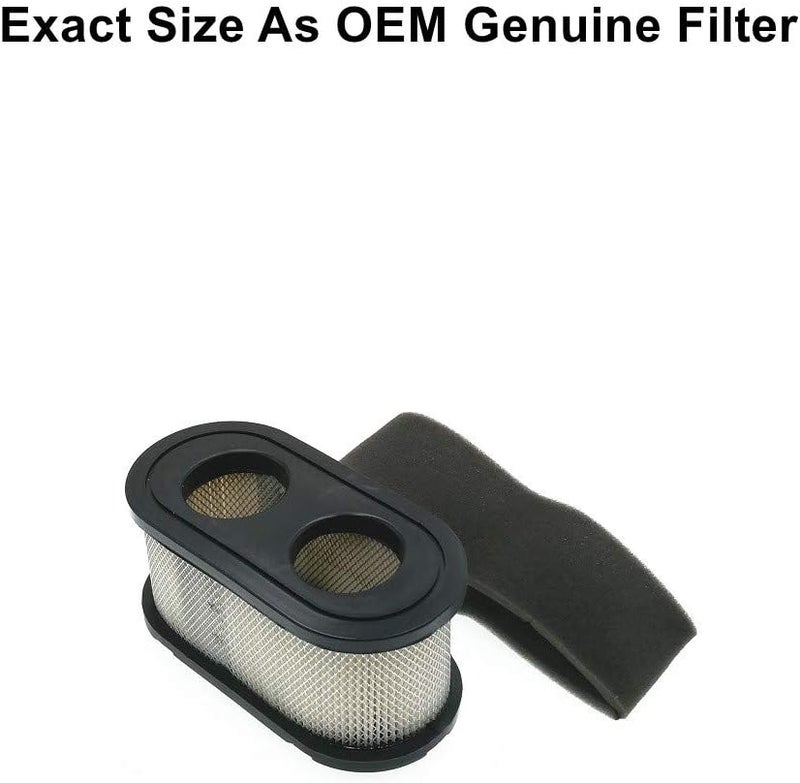 MOWFILL 2 Pack 127-9252 Air Filter Replace for Exmark 127-9252 Toro 127-9252 136-7806 Fits Toro TimeCutter 74657 74661 74667 74675 74680 74723 74726 74731 74741 74766 75211 74866 74867 - Image 1