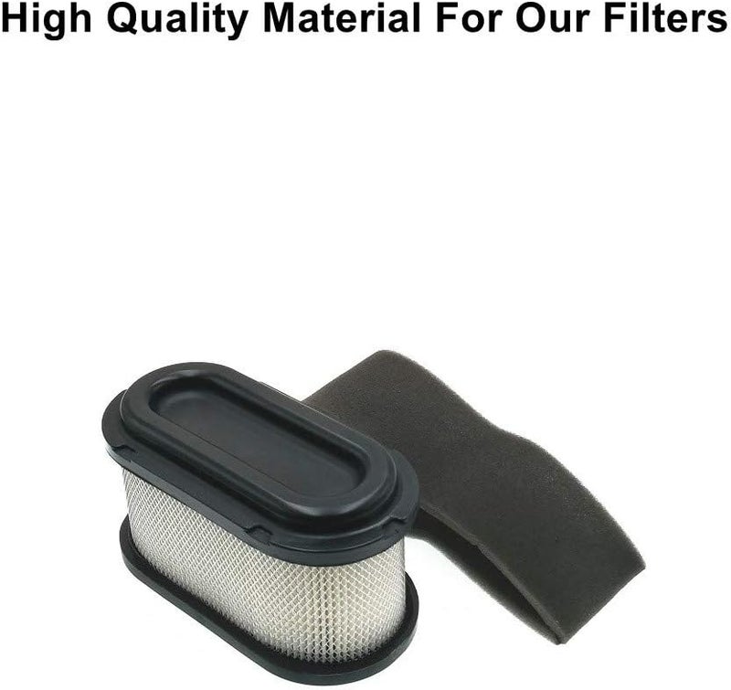 MOWFILL 2 Pack 127-9252 Air Filter Replace for Exmark 127-9252 Toro 127-9252 136-7806 Fits Toro TimeCutter 74657 74661 74667 74675 74680 74723 74726 74731 74741 74766 75211 74866 74867 - Image 2